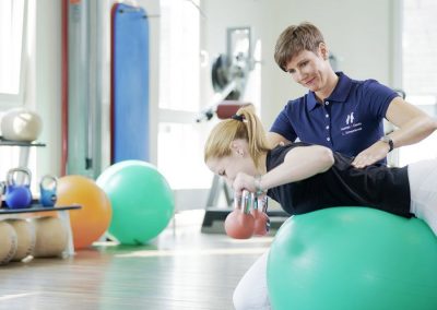 Physiotherapeutin
